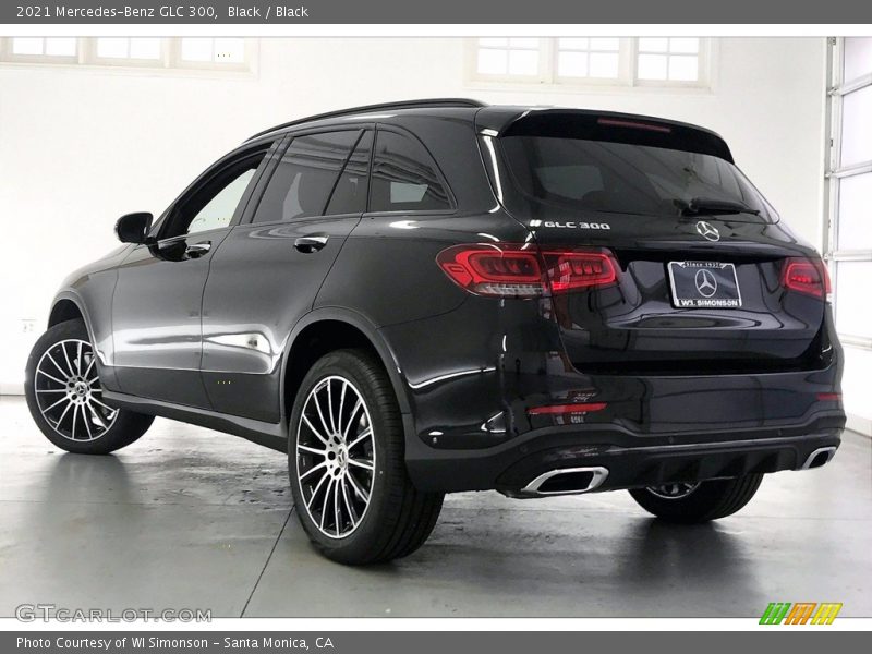 Black / Black 2021 Mercedes-Benz GLC 300