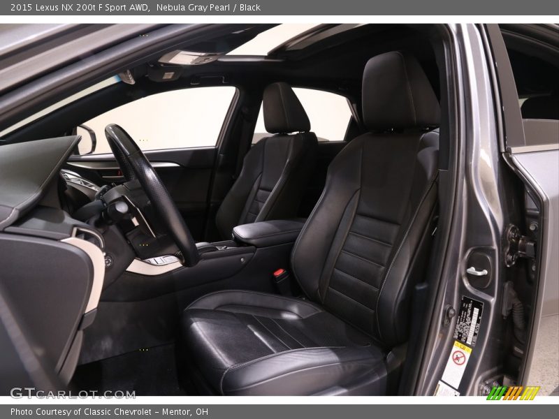 Front Seat of 2015 NX 200t F Sport AWD