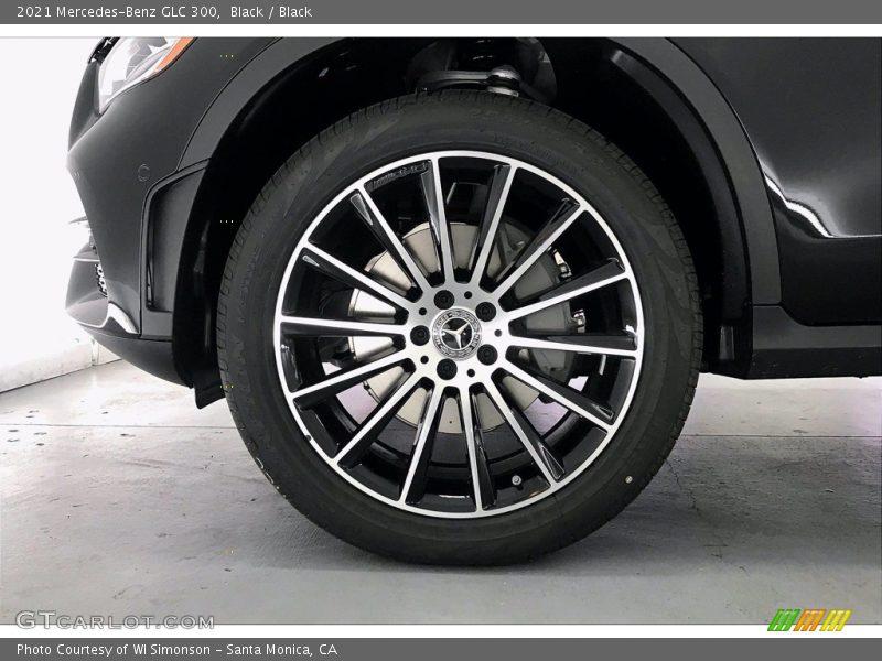 Black / Black 2021 Mercedes-Benz GLC 300