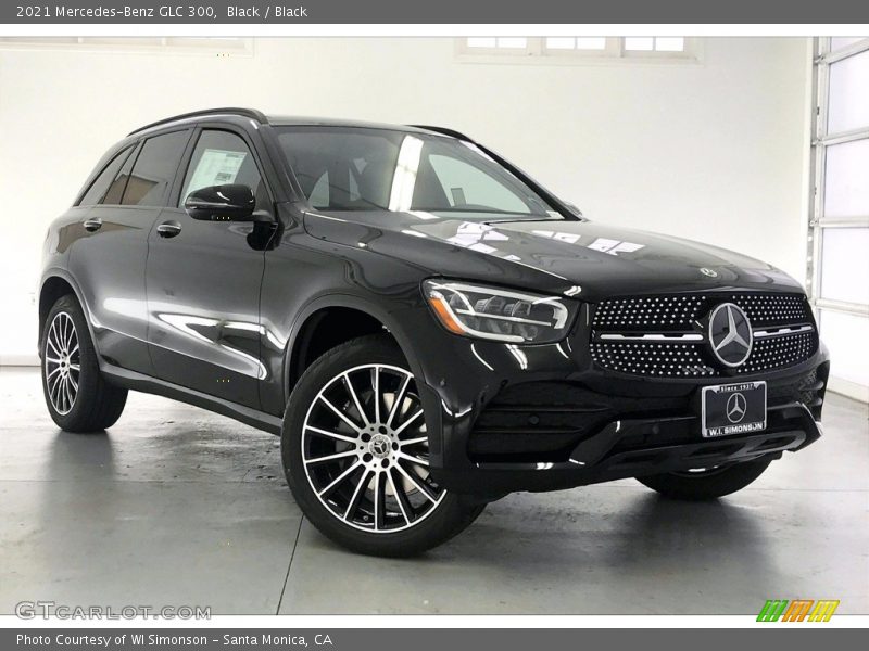 Black / Black 2021 Mercedes-Benz GLC 300
