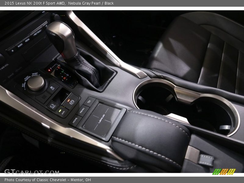 Nebula Gray Pearl / Black 2015 Lexus NX 200t F Sport AWD