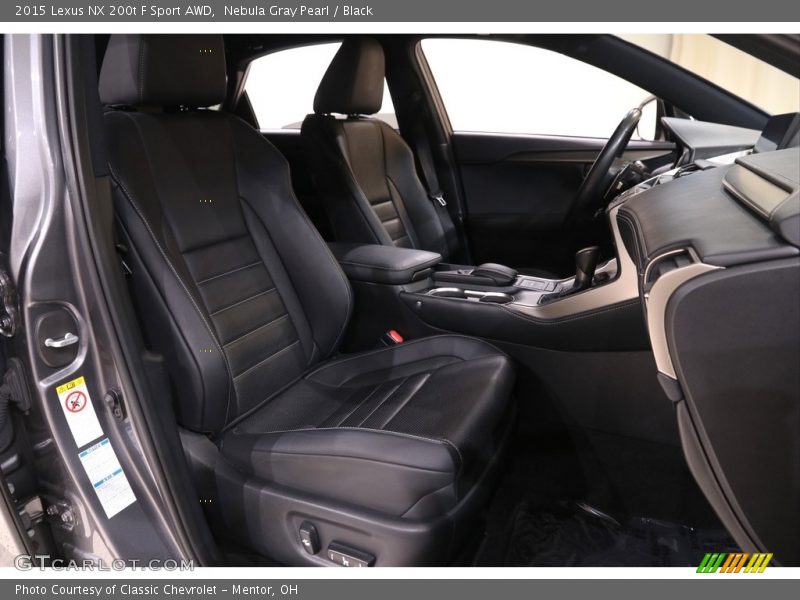 Nebula Gray Pearl / Black 2015 Lexus NX 200t F Sport AWD