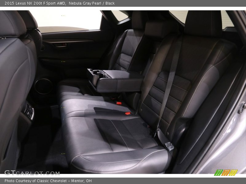 Nebula Gray Pearl / Black 2015 Lexus NX 200t F Sport AWD