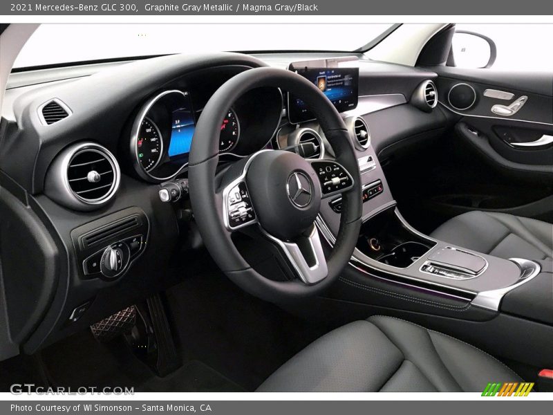Graphite Gray Metallic / Magma Gray/Black 2021 Mercedes-Benz GLC 300