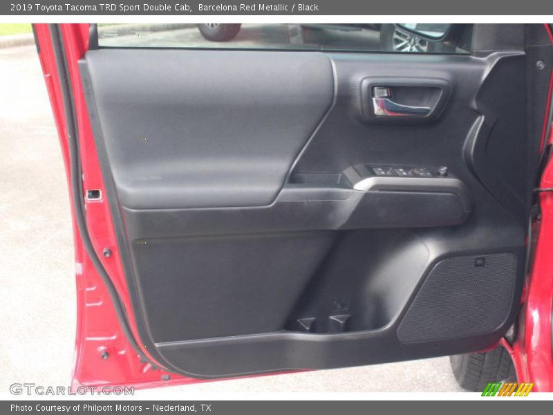 Barcelona Red Metallic / Black 2019 Toyota Tacoma TRD Sport Double Cab