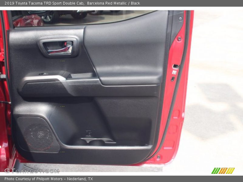 Barcelona Red Metallic / Black 2019 Toyota Tacoma TRD Sport Double Cab