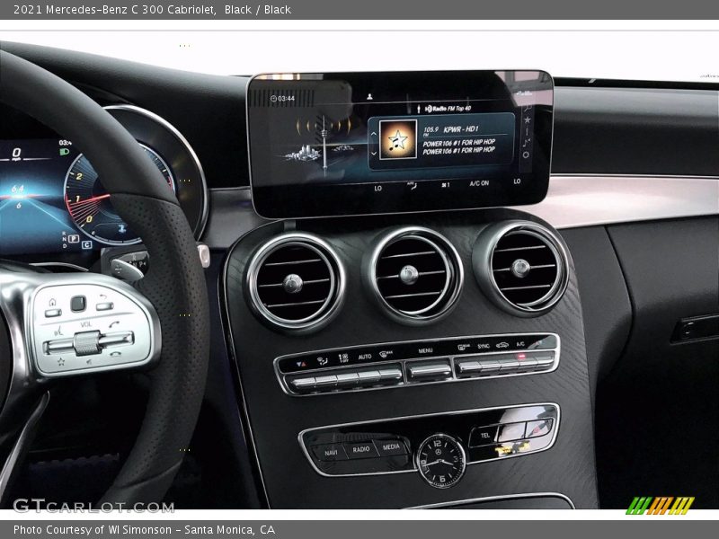 Black / Black 2021 Mercedes-Benz C 300 Cabriolet