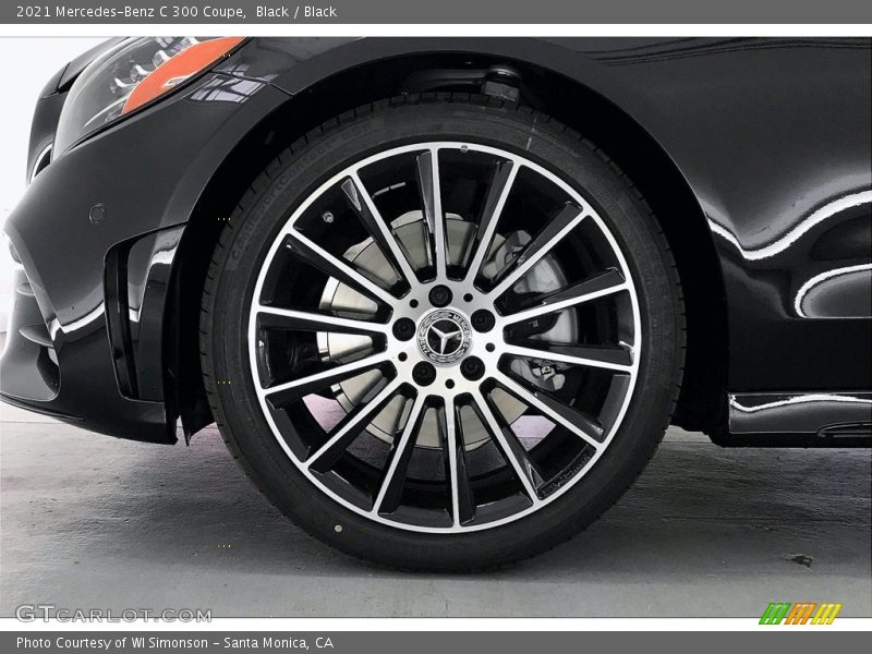 Black / Black 2021 Mercedes-Benz C 300 Coupe