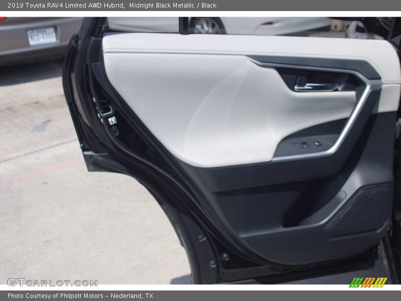 Midnight Black Metallic / Black 2019 Toyota RAV4 Limited AWD Hybrid