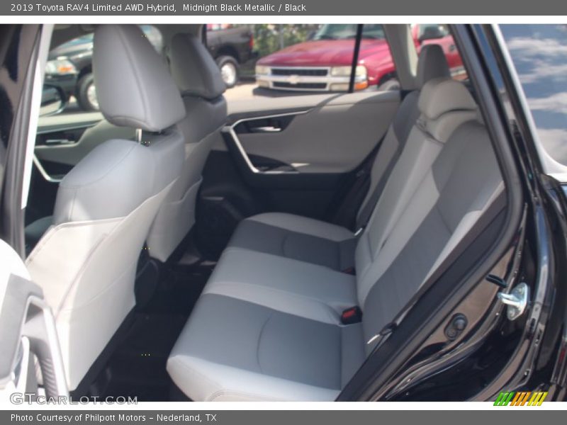 Midnight Black Metallic / Black 2019 Toyota RAV4 Limited AWD Hybrid