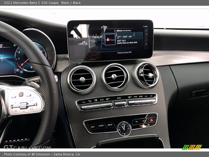 Black / Black 2021 Mercedes-Benz C 300 Coupe