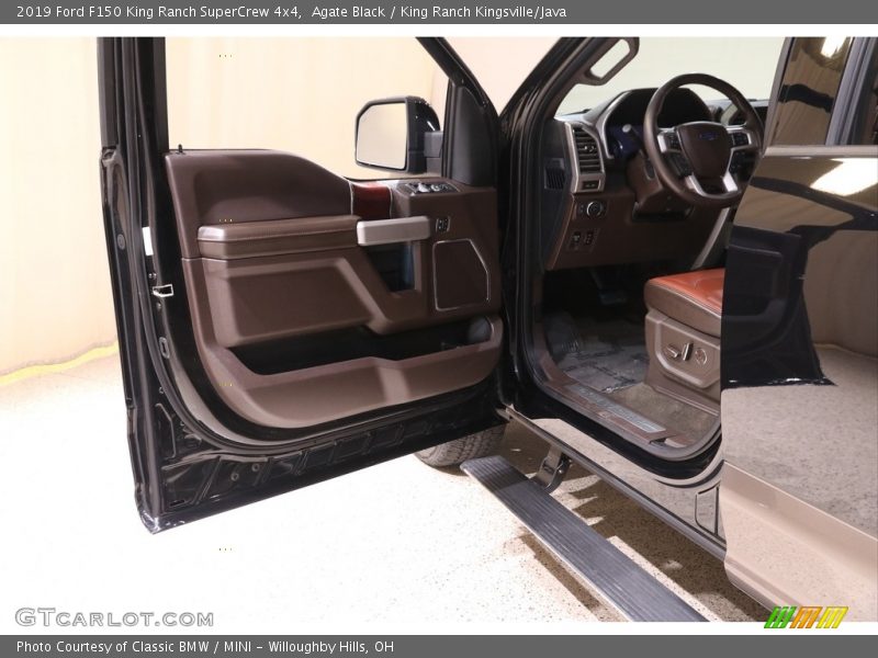 Agate Black / King Ranch Kingsville/Java 2019 Ford F150 King Ranch SuperCrew 4x4