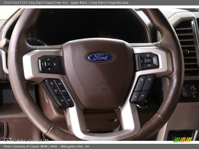Agate Black / King Ranch Kingsville/Java 2019 Ford F150 King Ranch SuperCrew 4x4