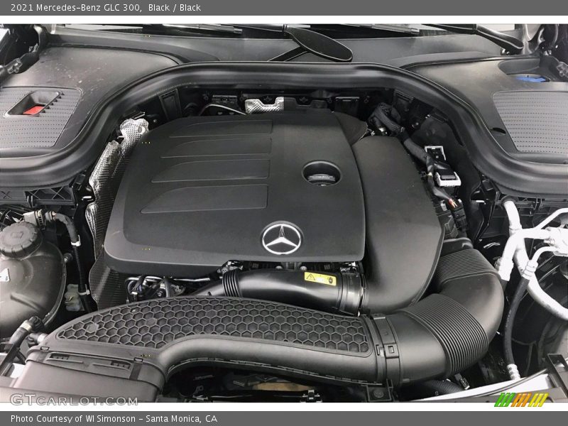 Black / Black 2021 Mercedes-Benz GLC 300