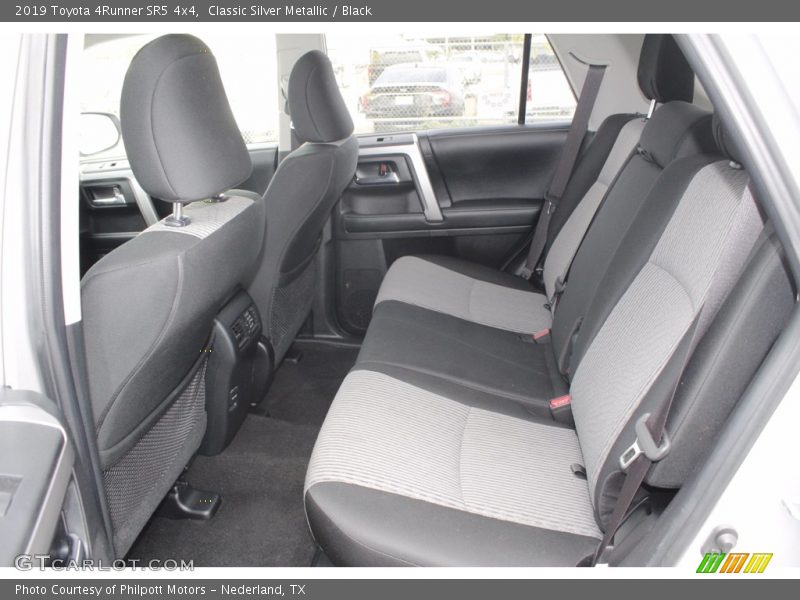 Rear Seat of 2019 4Runner SR5 4x4