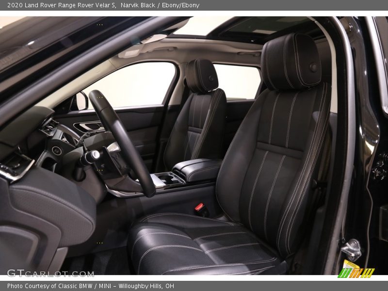  2020 Range Rover Velar S Ebony/Ebony Interior