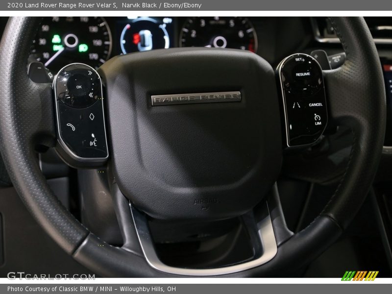  2020 Range Rover Velar S Steering Wheel