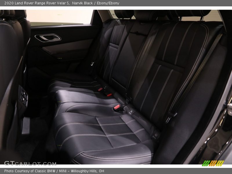 Rear Seat of 2020 Range Rover Velar S