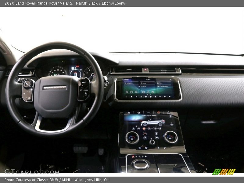 Dashboard of 2020 Range Rover Velar S