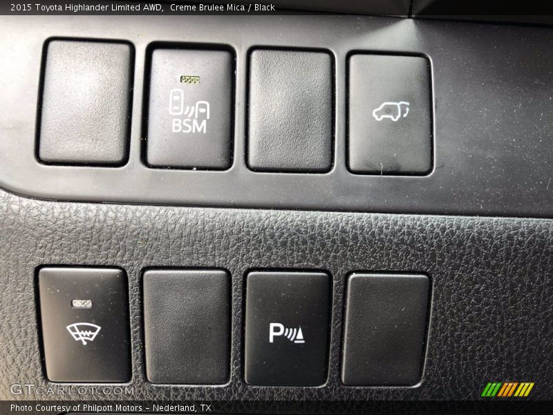 Creme Brulee Mica / Black 2015 Toyota Highlander Limited AWD