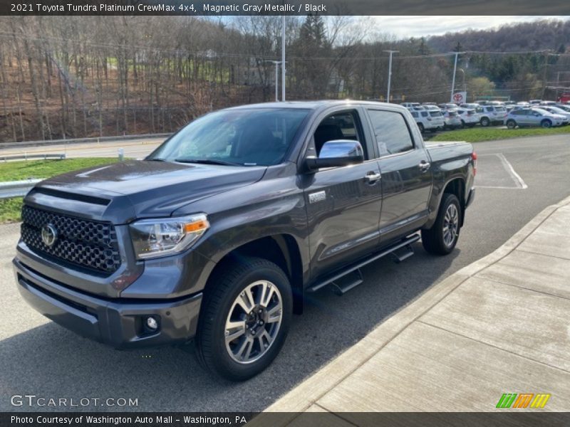 Front 3/4 View of 2021 Tundra Platinum CrewMax 4x4