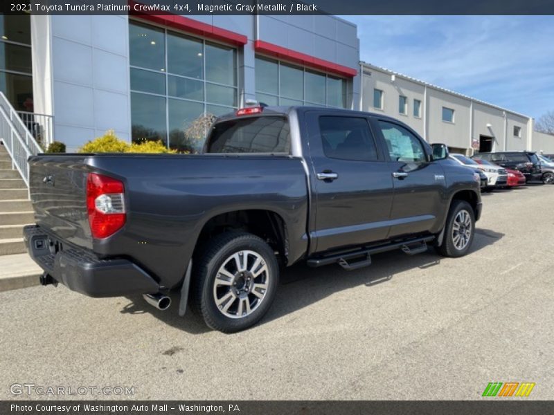 Magnetic Gray Metallic / Black 2021 Toyota Tundra Platinum CrewMax 4x4