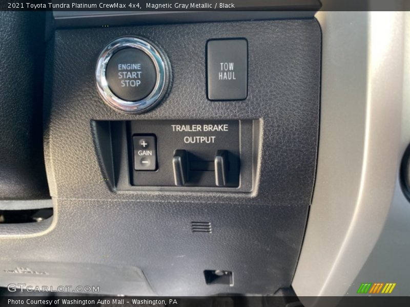 Magnetic Gray Metallic / Black 2021 Toyota Tundra Platinum CrewMax 4x4