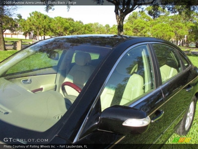 Ebony Black / Beige 2008 Hyundai Azera Limited