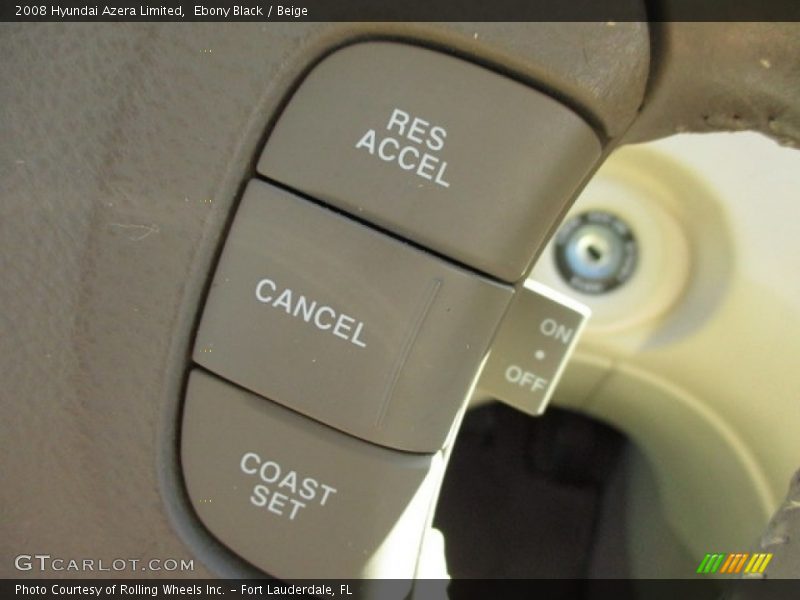 Ebony Black / Beige 2008 Hyundai Azera Limited