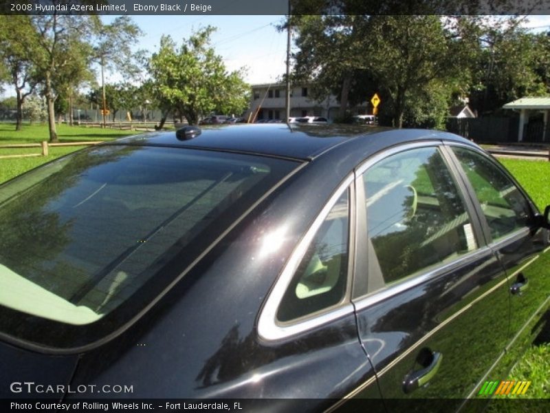 Ebony Black / Beige 2008 Hyundai Azera Limited