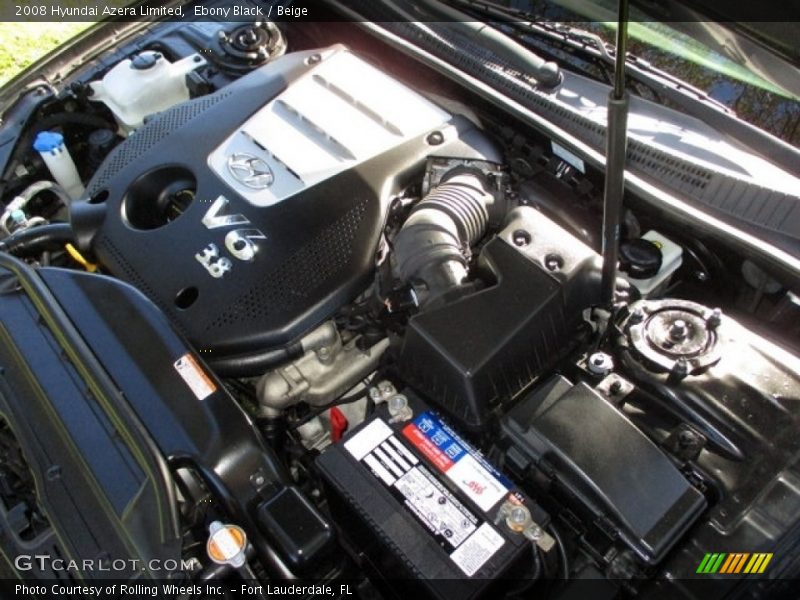 Ebony Black / Beige 2008 Hyundai Azera Limited
