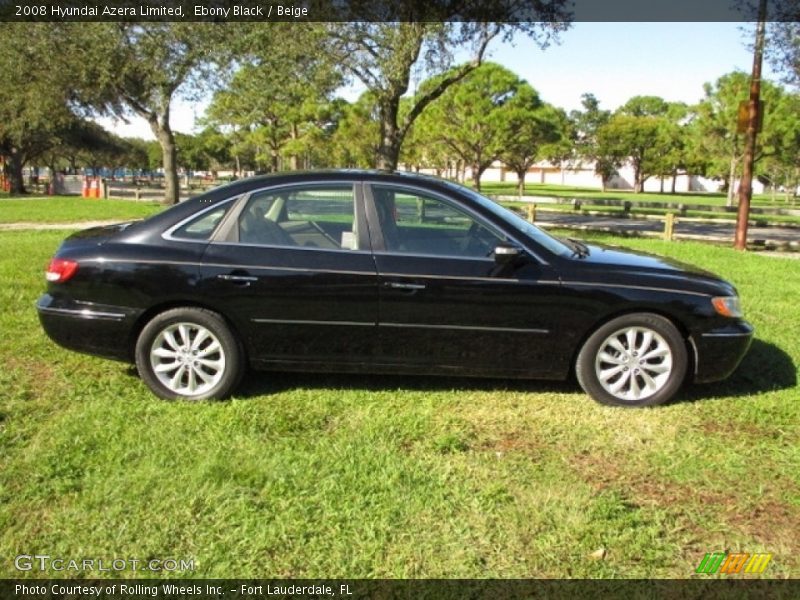 Ebony Black / Beige 2008 Hyundai Azera Limited