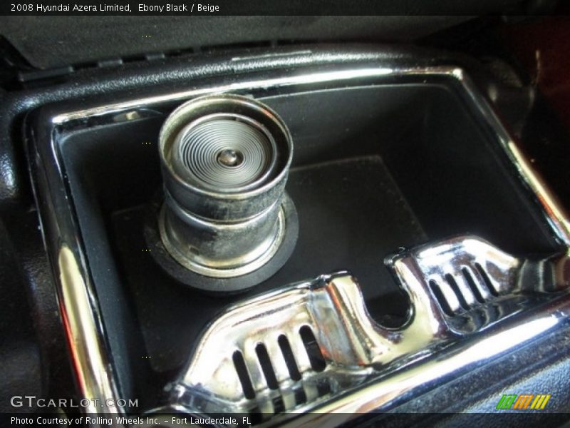 Ebony Black / Beige 2008 Hyundai Azera Limited