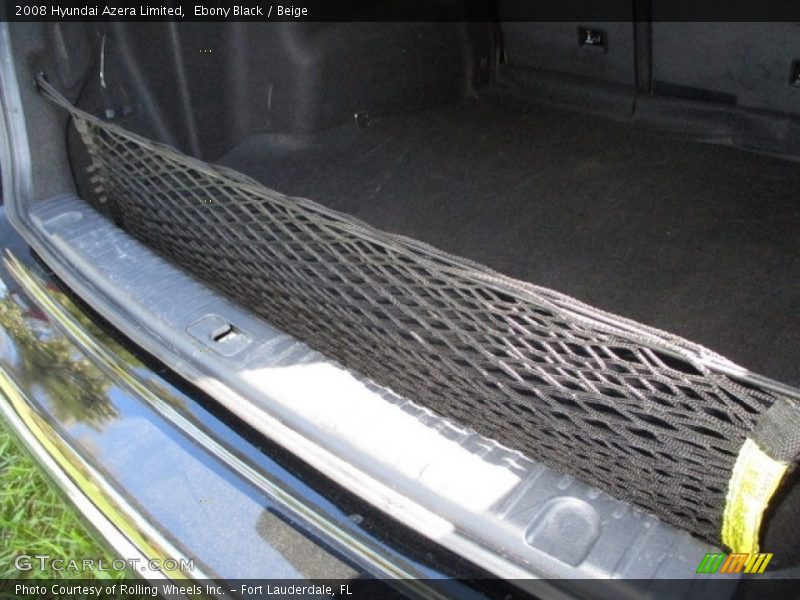 Ebony Black / Beige 2008 Hyundai Azera Limited