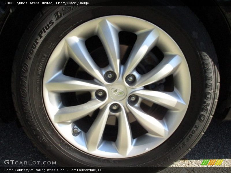 Ebony Black / Beige 2008 Hyundai Azera Limited