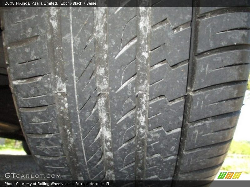 Ebony Black / Beige 2008 Hyundai Azera Limited