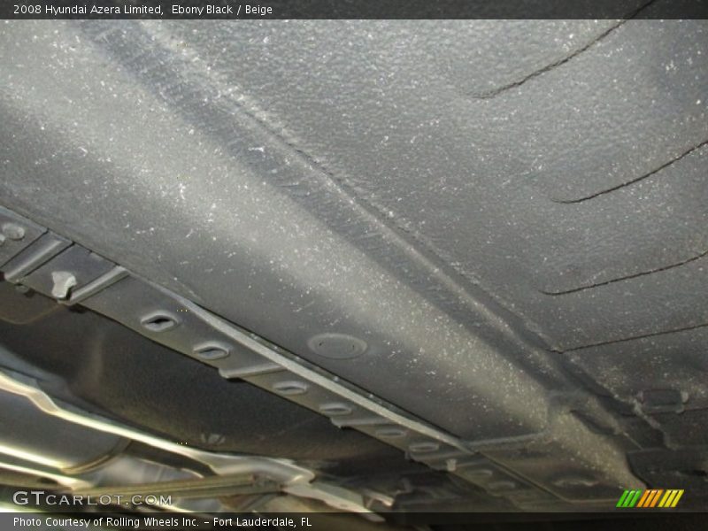 Ebony Black / Beige 2008 Hyundai Azera Limited