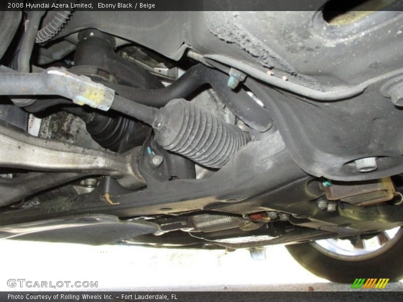 Ebony Black / Beige 2008 Hyundai Azera Limited