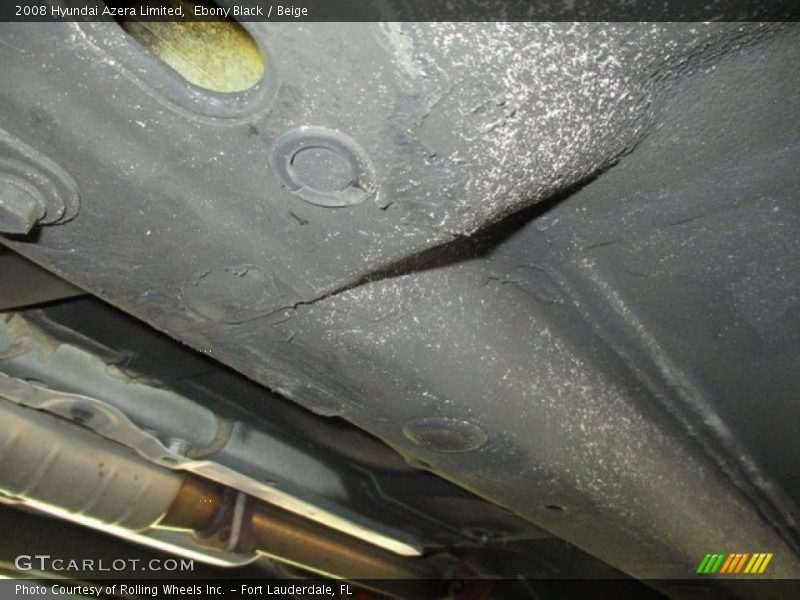 Ebony Black / Beige 2008 Hyundai Azera Limited