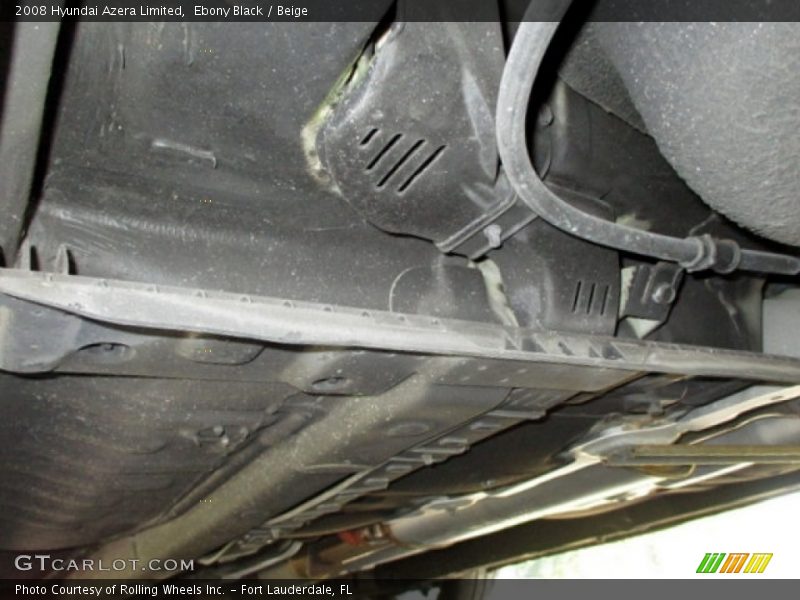 Ebony Black / Beige 2008 Hyundai Azera Limited