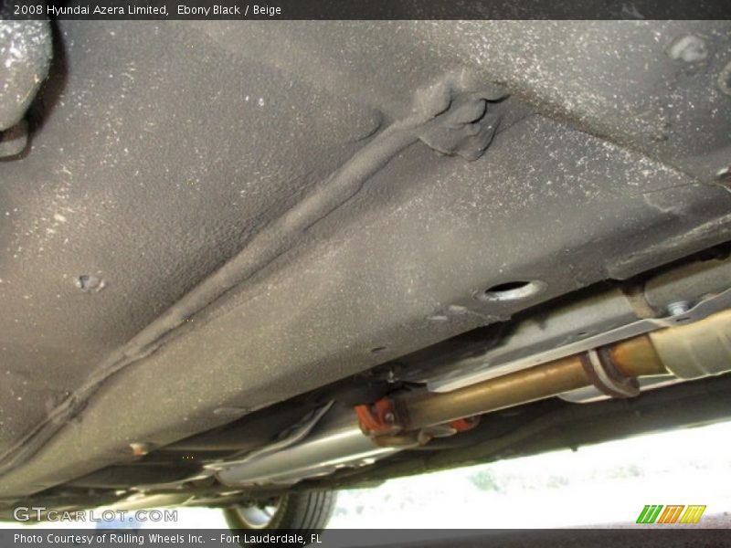 Ebony Black / Beige 2008 Hyundai Azera Limited