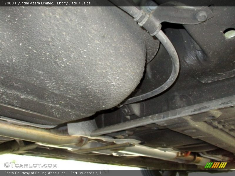 Ebony Black / Beige 2008 Hyundai Azera Limited