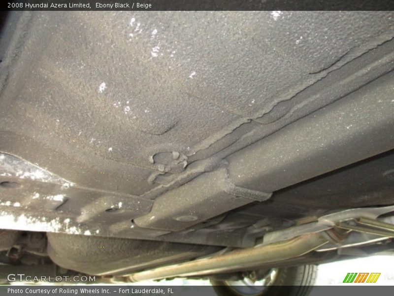 Ebony Black / Beige 2008 Hyundai Azera Limited