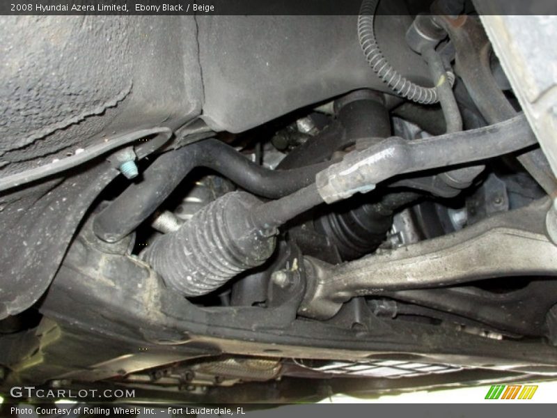Ebony Black / Beige 2008 Hyundai Azera Limited