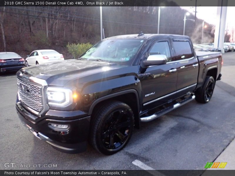 Onyx Black / Jet Black 2018 GMC Sierra 1500 Denali Crew Cab 4WD