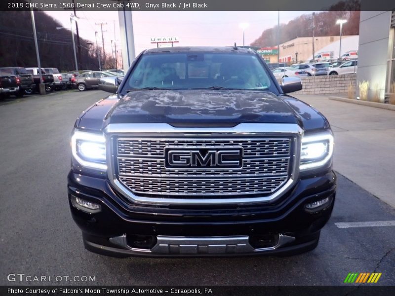 Onyx Black / Jet Black 2018 GMC Sierra 1500 Denali Crew Cab 4WD