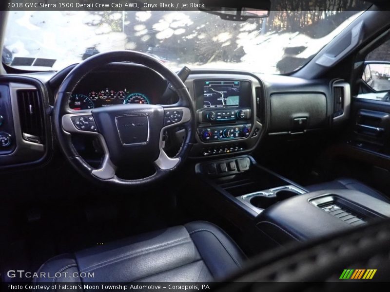 Onyx Black / Jet Black 2018 GMC Sierra 1500 Denali Crew Cab 4WD