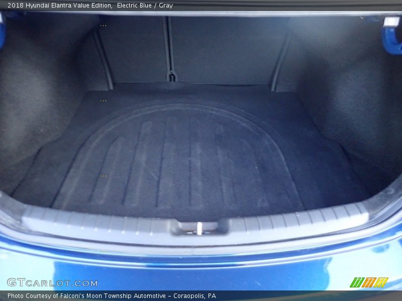 Electric Blue / Gray 2018 Hyundai Elantra Value Edition