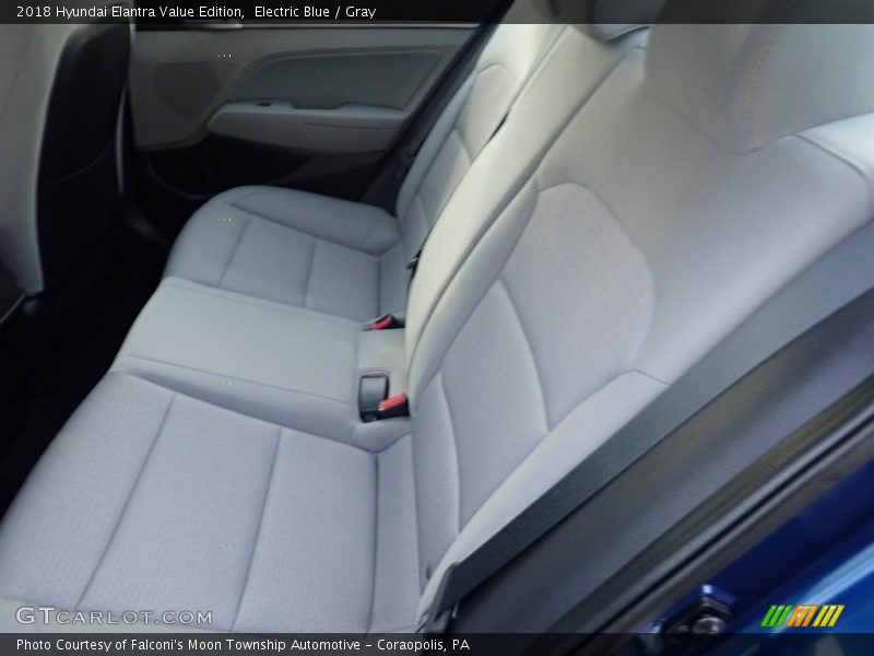 Electric Blue / Gray 2018 Hyundai Elantra Value Edition
