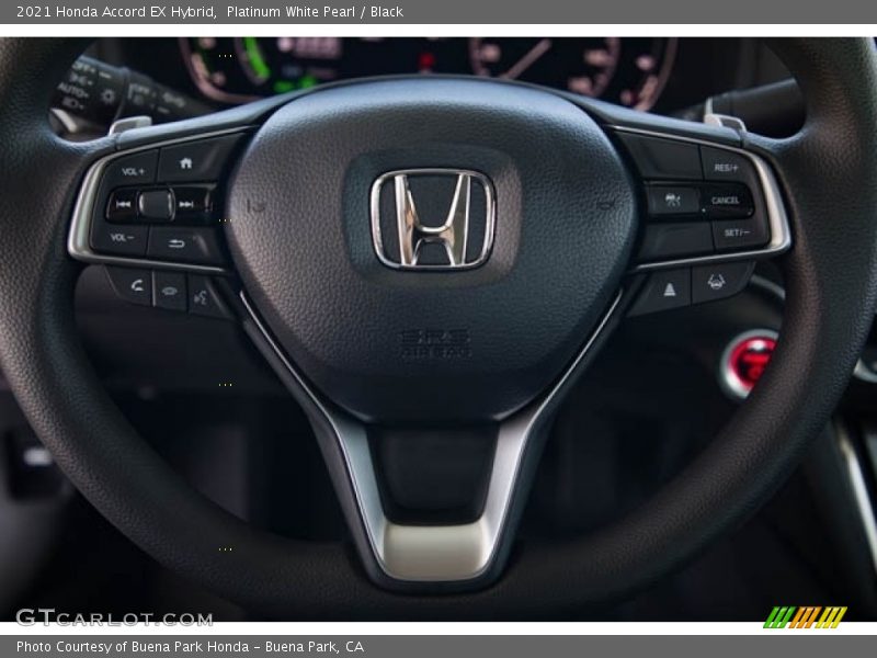  2021 Accord EX Hybrid Steering Wheel